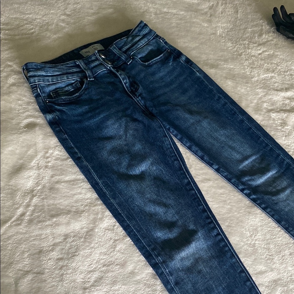 BKE Blue Skinny Jeans with Classic Indigo Wash